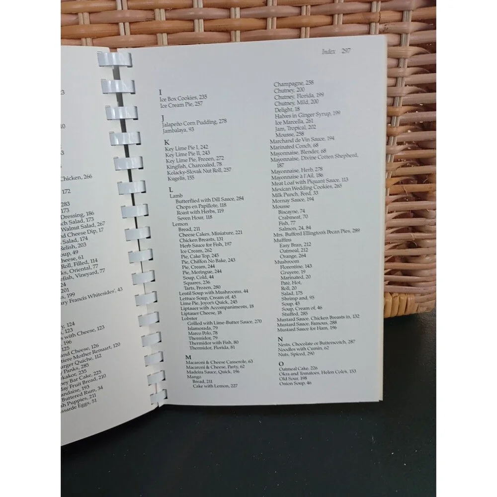 Seasons in the Sun by Beaux Arts Lowe Art Musuem University of Miami Cookbook 84